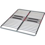 Sedac sommier optizones 160 x 200 - cadre  lattes - 5 zones de confort