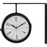 Segnale horloge murale 30 x 9 x 28 cm noir ko - hx9900110