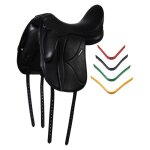 Selle de dressage pour cheval avec arcade interchangeable supreme richmond - noir - 18