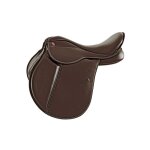 Selle mixte pour cheval pro - light milano - marron - 16