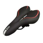 Selle de v�lo spgood pour homme et femme confortable large souple ergonomique avec housse et cl� pour ...
