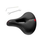 Selle de v�lo - rockbros - ultra confortable - gel ergonomique - amortisseur double ressort - noir