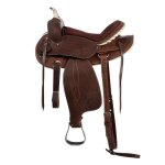 Selle de western pour cheval lakota - marron - 16