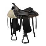 Selle de western pour cheval lakota reiner prime quarter - noir - 16