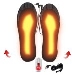 Semelles chauffantes rechargeables usb pour hommes et femmes semelles chauffantes respirantes et rglables ...