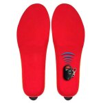 Semelles chauffantes usb rechargeable - bininbox - 3 niveau de chaleur avec t�l�commande - taille 35 ...