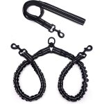 Sparateur / coupleur de laisse lastique pour chien pour plusieurs chiens laisse extensible double rflchiss ...
