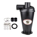 S�parateur de poussi�re cyclonique dn50 mm ? aspiration double filtration atelier industrie bois m�tal ...