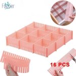Séparateurs de tiroir 32x7cm lot de 16 organisateur de tiroir réglables pour sous - vêtements chaussettes ... Séparateurs de tiroir 32x7cm lot de 16 organisateur de tiroir réglables pour sous - vêtements chaussettes ...