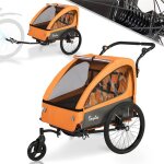 Sepnine remorque velo enfant et poussette 2 en 1 avec suspension remorque de velo pour 1 à 2 enfants ... Sepnine remorque velo enfant et poussette 2 en 1 avec suspension remorque de velo pour 1 à 2 enfants ...