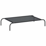 ?soldes sept)sofa pour chat animaux - canapé / lit surélevé pour chien noir l textilène &5010130 ?soldes sept)sofa pour chat animaux - canapé / lit surélevé pour chien noir l textilène &5010130