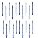Seringue 20 pices avec capuchon seringue de collecte de colostrum sans aiguille pour le remplissage ...