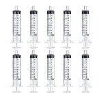 Seringue en plastique rutilisable pour mesurer les nutriments - marque - modle - 10ml - 10 pices