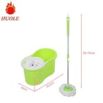 Serpill�re - balai - kit de lavage de sol - seau dessoreuse - vert