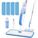 Serpill�re vaporisateur spray mop balais serpill�re nettoyer sol microfibre lave sol avec reservoir pour ...