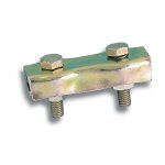 Serre c�ble plat 2 boulons 2mm acier zingu� ? chapuis - 310 / 2z