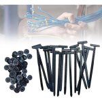 Serre cable2025 neu attaches autobloquantes universelles en nylon rivets en plastique pour r�paration ...