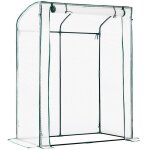 Serre de jardin mini - serre protection pour tomates tente abri marachre toit arrondi pour coulement ...