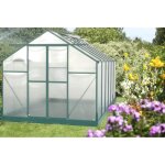Serre de jardin structure en aluminium verte 1050 m2