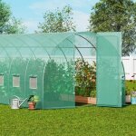 Serre de jardin serre tunnel 27. 38x9. 5x7. 38 ft - professionnelle pe r�sistant