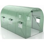 Serre de jardin tunnel 7m² - green roof - 3, 5x2m - surface intérieure - porte - poids Serre de jardin tunnel 7m² - green roof - 3, 5x2m - surface intérieure - porte - poids