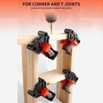 Serres joints angle 90� 4 pi�ces r�glable une main �tau soudure menuiserie pro bricolage bois