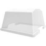 Serre plastique urban - eda plastique - pour espace potager veg&table - carr - blanc - rsistant au ...