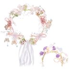 Serre - t�tes et fleurs pour femmes accessoires pour cheveux de demoiselle dhonneur de mariage serre ...
