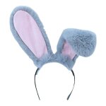 Serre - t�te oreilles de lapin gris style 1