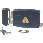 Serrure monopoint en applique horizontale - cisa - 501210 - 03 - 2a - tirage 50 mm - gauche - livr�e ...