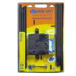 Serrure de porte en applique multipoints verticale 5 points bricard taille - droit