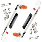 Serrure de porte coulissante lot de 2 poign�es de porte coulissante en verre poign�e invisible nmontage ...