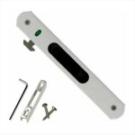 Serrure de porte coulissante - garnitures de quincaillerie de verrouillage simple de fen�tre de porte ...