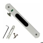 Serrure porte coulissante en inox quincaillerie de verrouillage simple pour fentres et portes coulissantes. ...