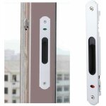 Serrure de porte coulissante - xvx - ruioiu - verre moderne - s�curit� 3 points - verrouillage � cl�