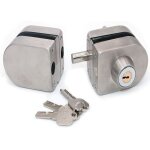 Serrure de porte en verre serrure de sécurité serrure de porte en verre en acier inoxydable 304 avec ... Serrure de porte en verre serrure de sécurité serrure de porte en verre en acier inoxydable 304 avec ...