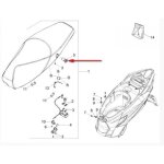 Serrure de selle origine pour scooter aprilia 50 sxr apr�s 2021 674311 neuf