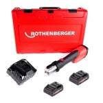 Sertisseuse Électro - hydraulique sans fil - rothenberger - romax 4000 - 18v - 2 batteries 40 ah Sertisseuse Électro - hydraulique sans fil - rothenberger - romax 4000 - 18v - 2 batteries 40 ah