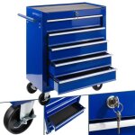 Arebos servante d?atelier servante caisse chariot datelier 5 tiroirs bleu résistante aux rayures 70 x ... Arebos servante d?atelier servante caisse chariot datelier 5 tiroirs bleu résistante aux rayures 70 x ...