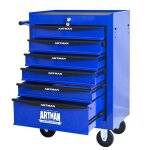 Servante datelier - caisse a outil - chariot � roulettes - avec 6 tiroirs verrouillables rangement - ...