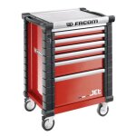 Servante datelier vide facom jet. 6m3apf - 6 tiroirs - rouge