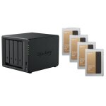 Serveur nas synology ds425 + avec 4x ssd 480gb enterprise et avec 6gb ram