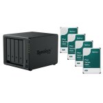 Serveur nas synology ds925 + avec 4x disque dur 6tb hat plus et avec 8gb ram