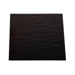 Service assiettes carrées de 12 pièces plates rim 20 x 06 cm en porcelaine noir plat de service pour ... Service assiettes carrées de 12 pièces plates rim 20 x 06 cm en porcelaine noir plat de service pour ...