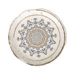 Service assiettes mia rondes de 6 pi�ces plates en porcelaine beige plat pour entr�es desserts et salades ...