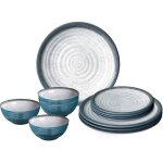 Service complet - service de table brunner - 0830148n. c5t - midday lot de 12 assiettes tuscany Service complet - service de table brunner - 0830148n. c5t - midday lot de 12 assiettes tuscany