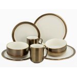 Service complet - service de table creatable - 23590 - serie modern industrial weiss geschirrset kombiservice ...