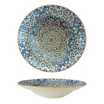 Service dassiettes rondes de 6 pi�ces creuses et empilables tiffany plat � soupe p�tes et salades en ...