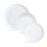 Service de table 18 pi�ces - pampille blanc - luminarc