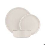 Service de table - berlingerhaus - collection sahara - 18 assiettes - grs - compatible lave - vaisselle ...